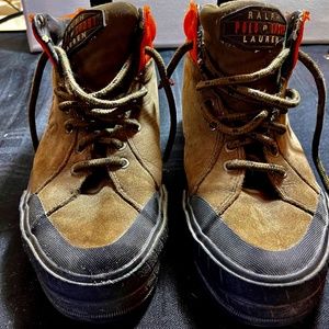 Polo Sport Ralph Lauren Hi Top Sport Shoe Size 9.5